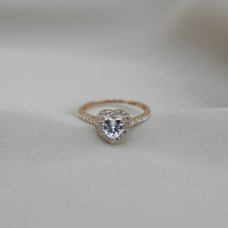 14k Gold Heart Ring