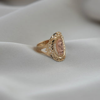 14k Gold Virgencita Ring
