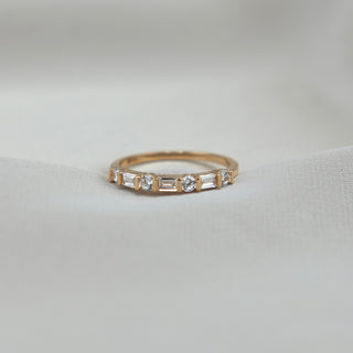 14k Gold Baguette Ring