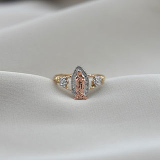 14k Gold Virgencita Ring