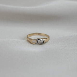 14k Gold Heart Ring