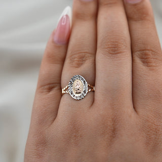 14k Gold Virgencita Ring