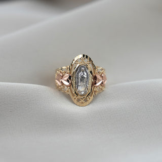 14k Gold Virgencita Ring