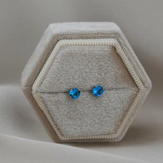 14k Gold Birthstone Earrings