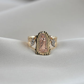 14k Gold Virgencita Ring