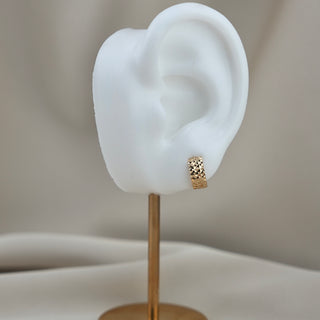 14k Gold Huggie Earrings