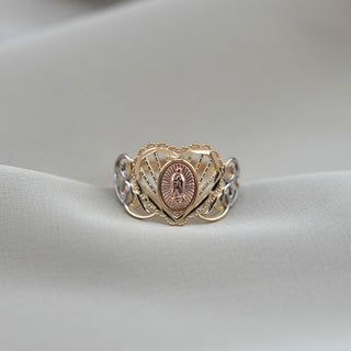 14k Gold Virgencita Ring