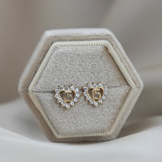 14k Gold Quince Earrings