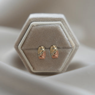 14k Gold Virgencita Earrings