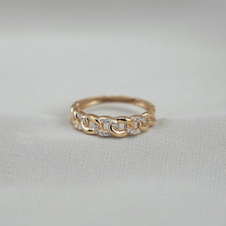 14k Gold Cuban Ring