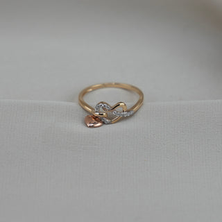 14k Gold Heart Ring