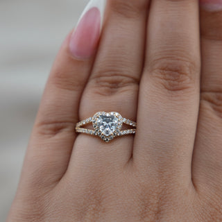 14k Gold Heart Ring