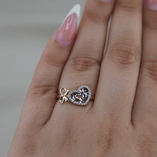 14k Gold Heart Ring