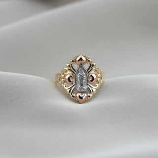 14k Gold Virgencita Ring