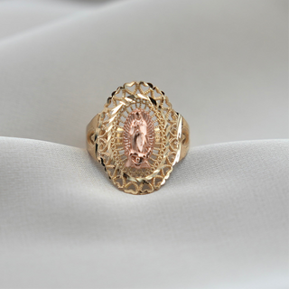 14k Gold Virgencita Ring