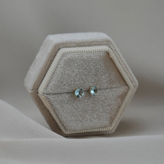 14k Gold Birthstone Earrings