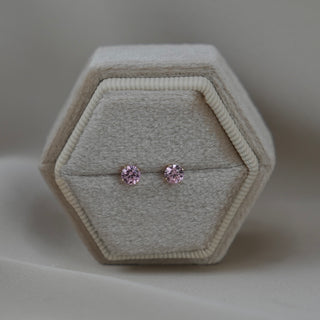 14k Gold Birthstone Earrings