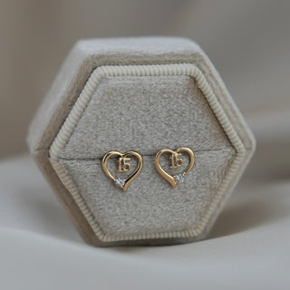 14k Gold Quince Earrings