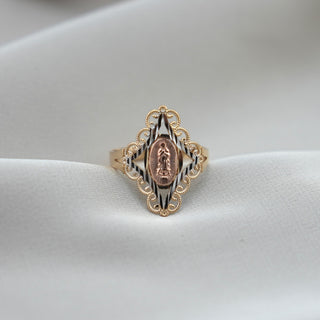 14k Gold Virgencita Ring