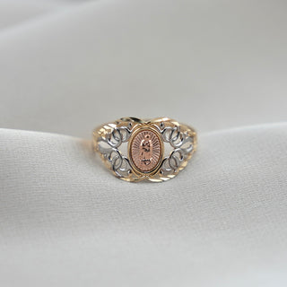 14k Gold Virgencita Ring