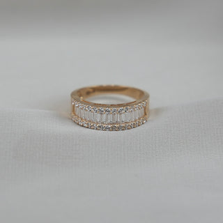 14k Gold Baguette Ring