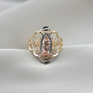 14k Gold Virgencita Ring