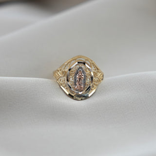 14k Gold Virgencita Ring