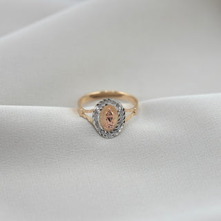 14k Gold Virgencita Ring