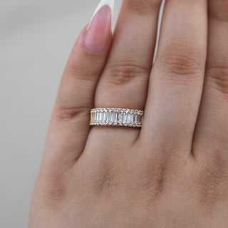 14k Gold Baguette Ring