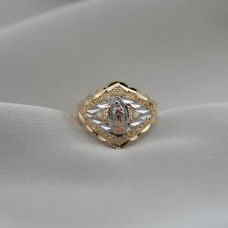 14k Gold Virgencita Ring